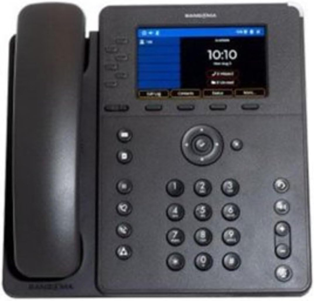 Teléfono Gigabit Ethernet con Voz HD de 4,3 Pulgadas 1 x USB de 6 Líneas