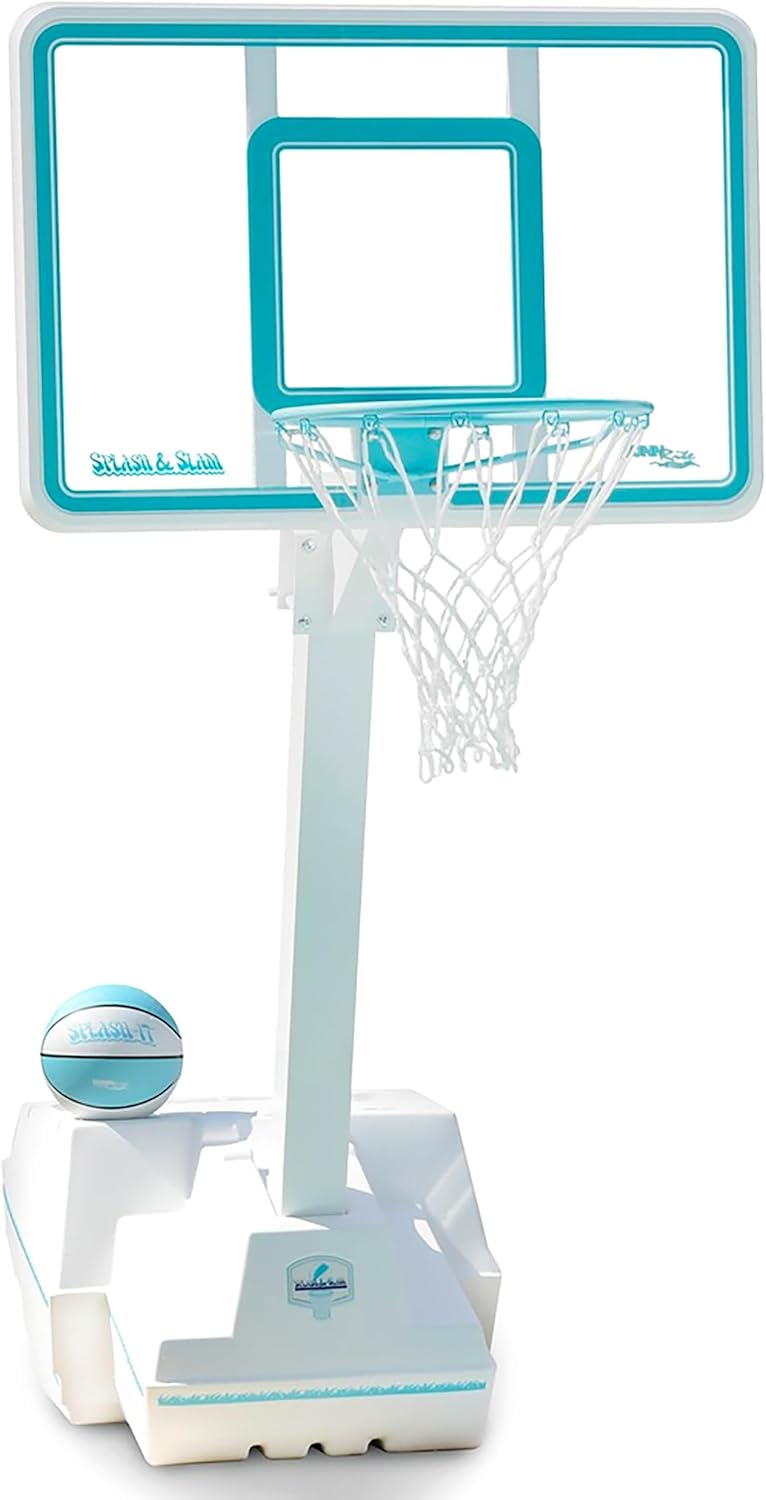 Dunn-Rite Splash & Shoot  Clear Polycarbonate backboard with  Adjustable Height