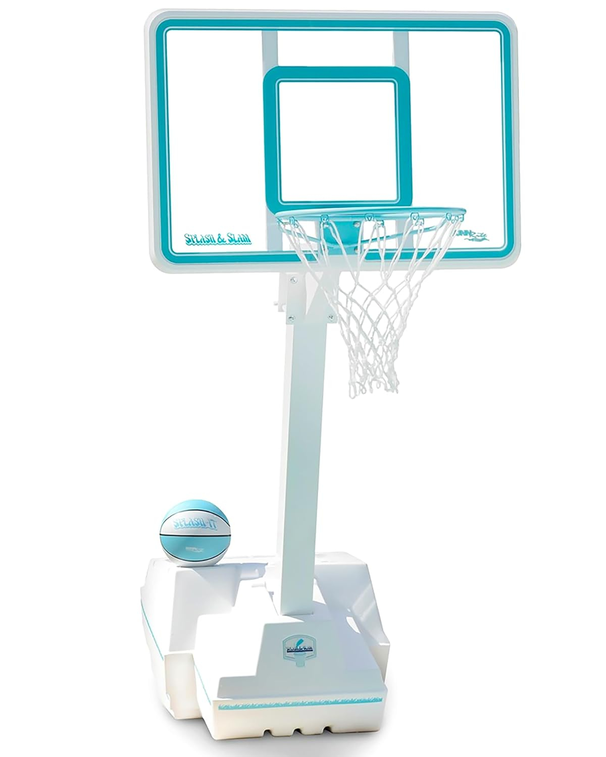 Dunn-Rite Splash & Shoot  Clear Polycarbonate backboard with  Adjustable Height