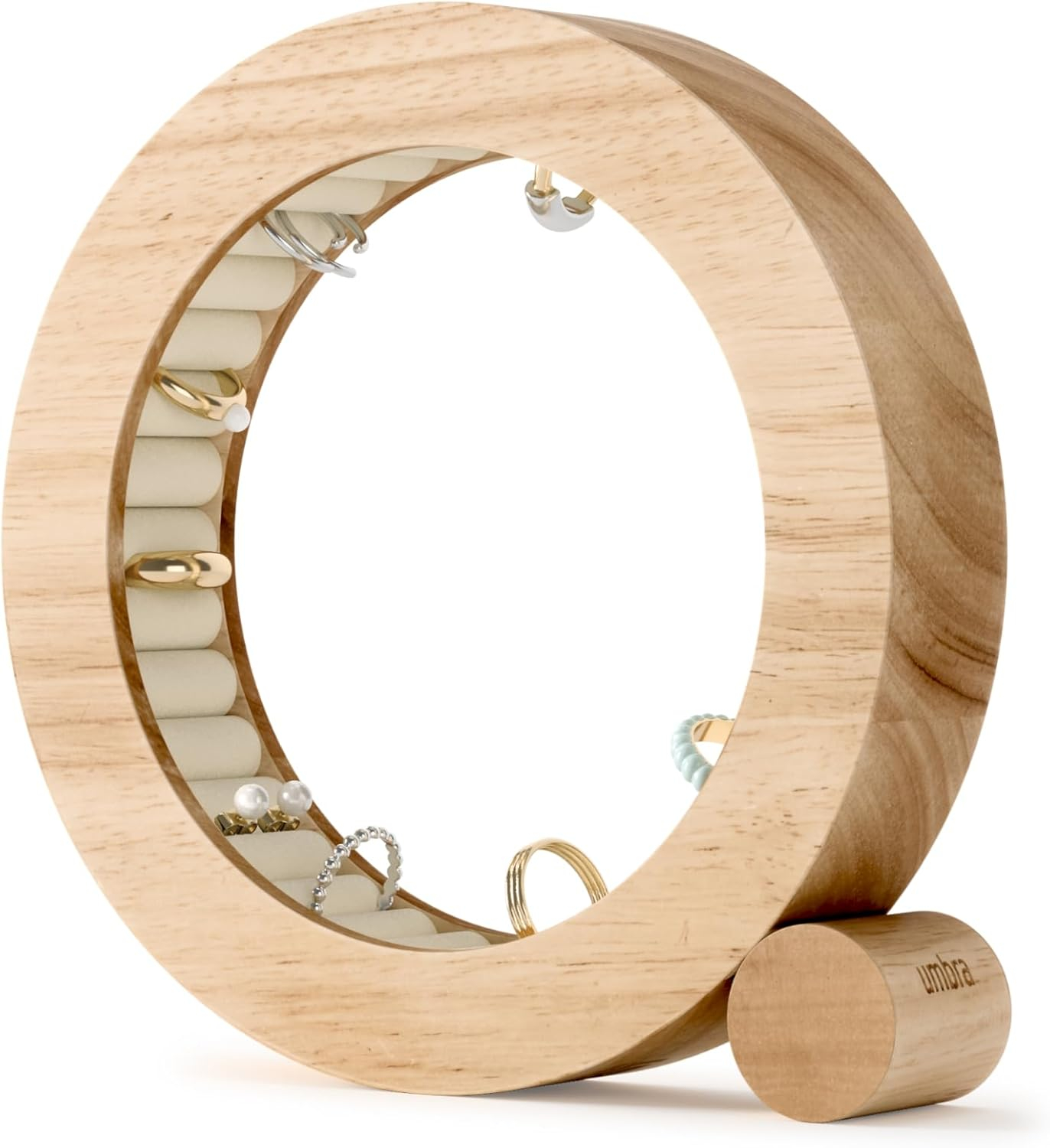 Umbra Ferris Jewelry Organizer Ring Holder, Storage Solution, Natural