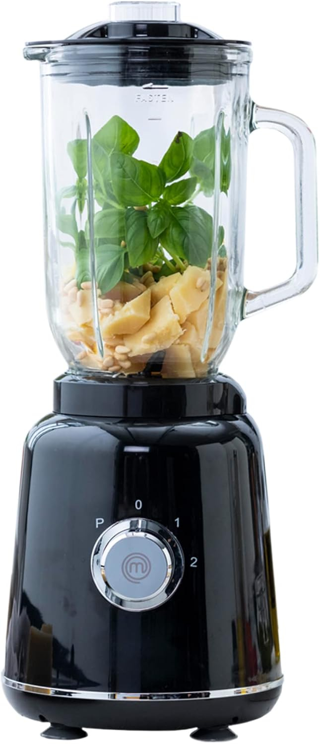 MasterChef 1.1-Qt. 300-Watt 2-Speed Table Blender with Glass Pitcher, VRD91910204001