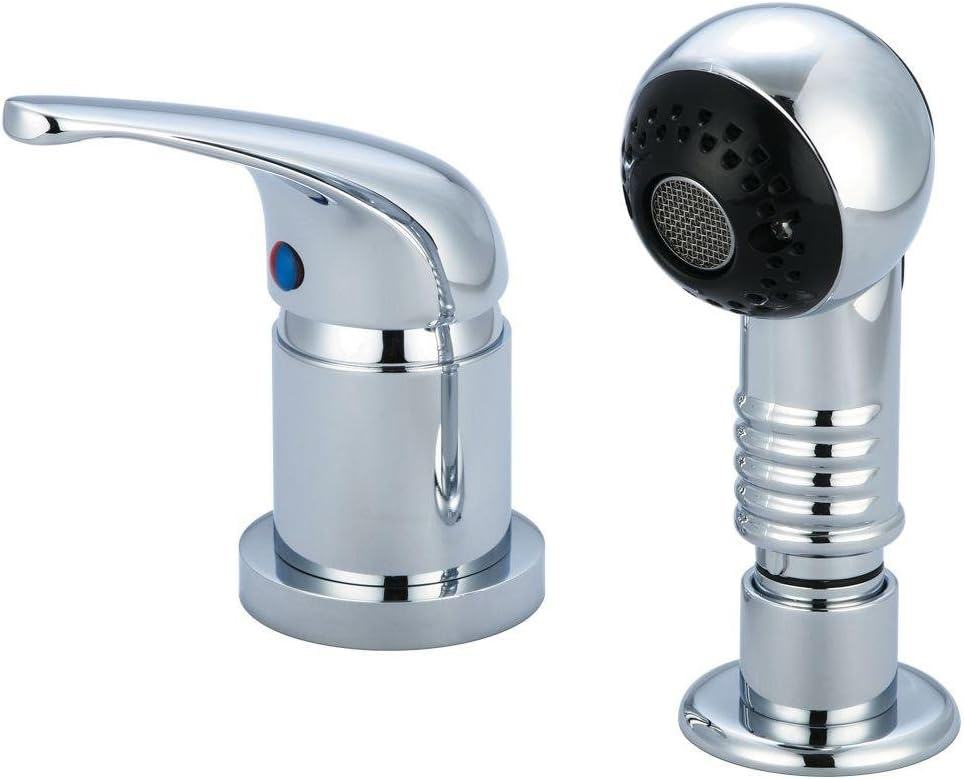 Central Brass 1130 2.0 GPM Single Handle Shampoo Faucet - Chrome