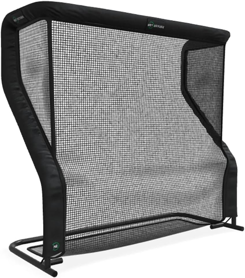 The Net Return Pro Series - Pro Golf & Multi-Sport Practice Net | 8'w x 7'6"h | Trusted By 2x U.S. Open Champion Bryson DeChambeau | #1 Net in Golf | Portable | Indoor or Outdoor | Instant Ball Return
