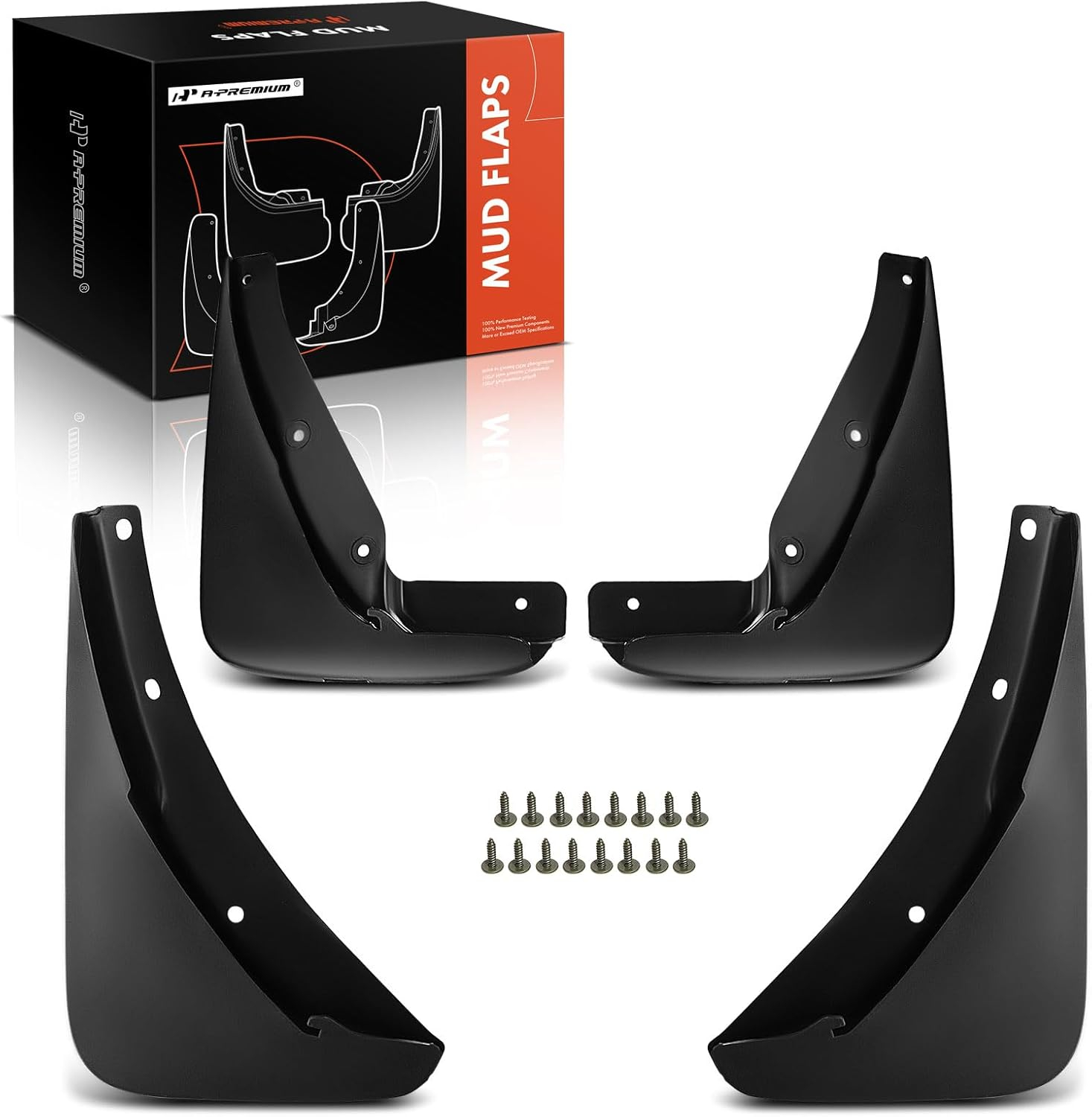 A-Premium Splash Guards Mud Flaps Replacement for Dodge Challenger 2015-2019 (Not for Widebody Coupe) Front and Rear 4-PC Set