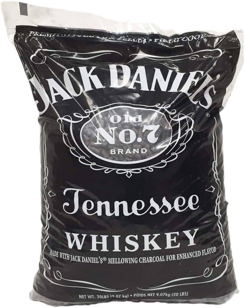 Jack Daniel's Wood Smoking Pellets, All Natural Whiskey, 20 Pound