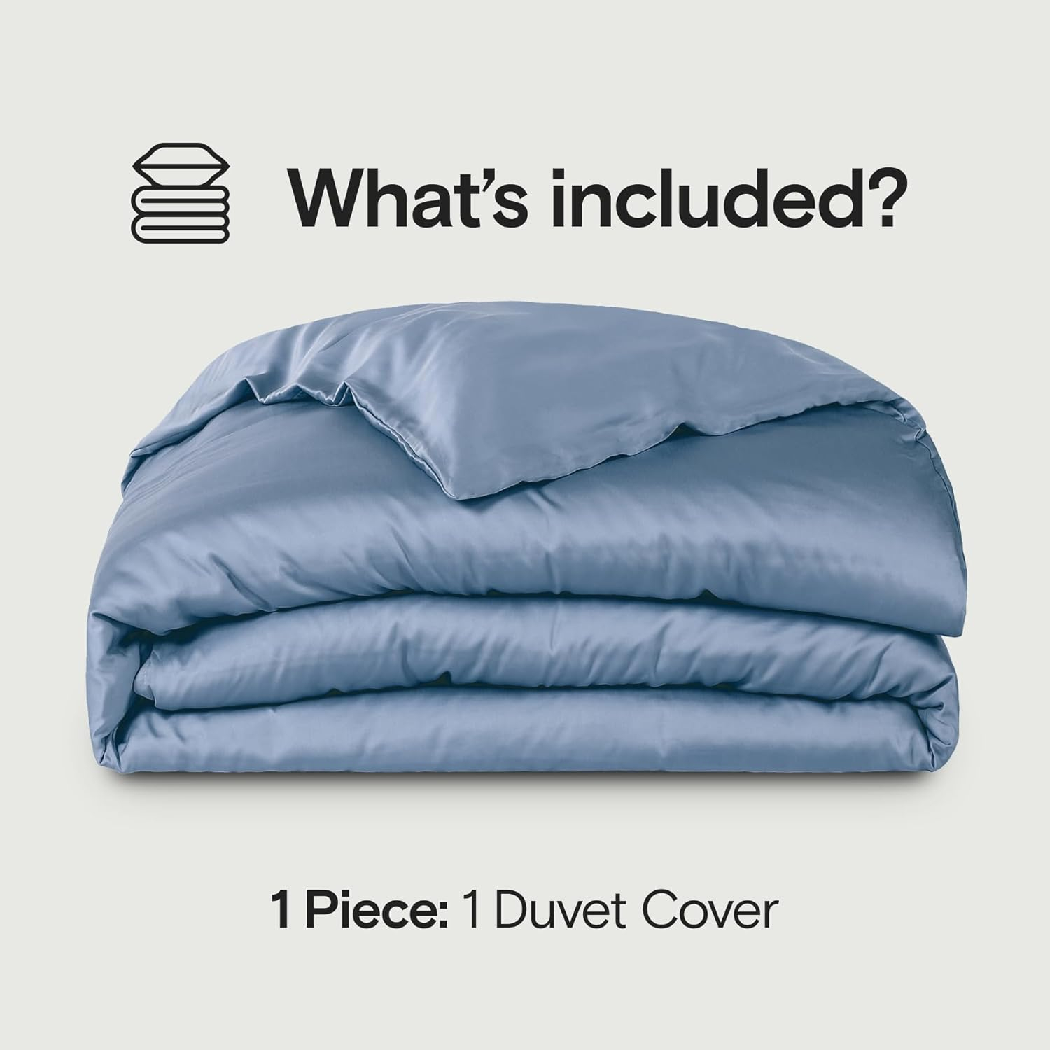 SIJO AiryWeight Tencel Duvet Cover, 100% Lyocell Derived from Eucalyptus, Buttery Soft, Best Cooling Sheets by Architectural Digest (Sky, Twin/Twin XL 70"x90")