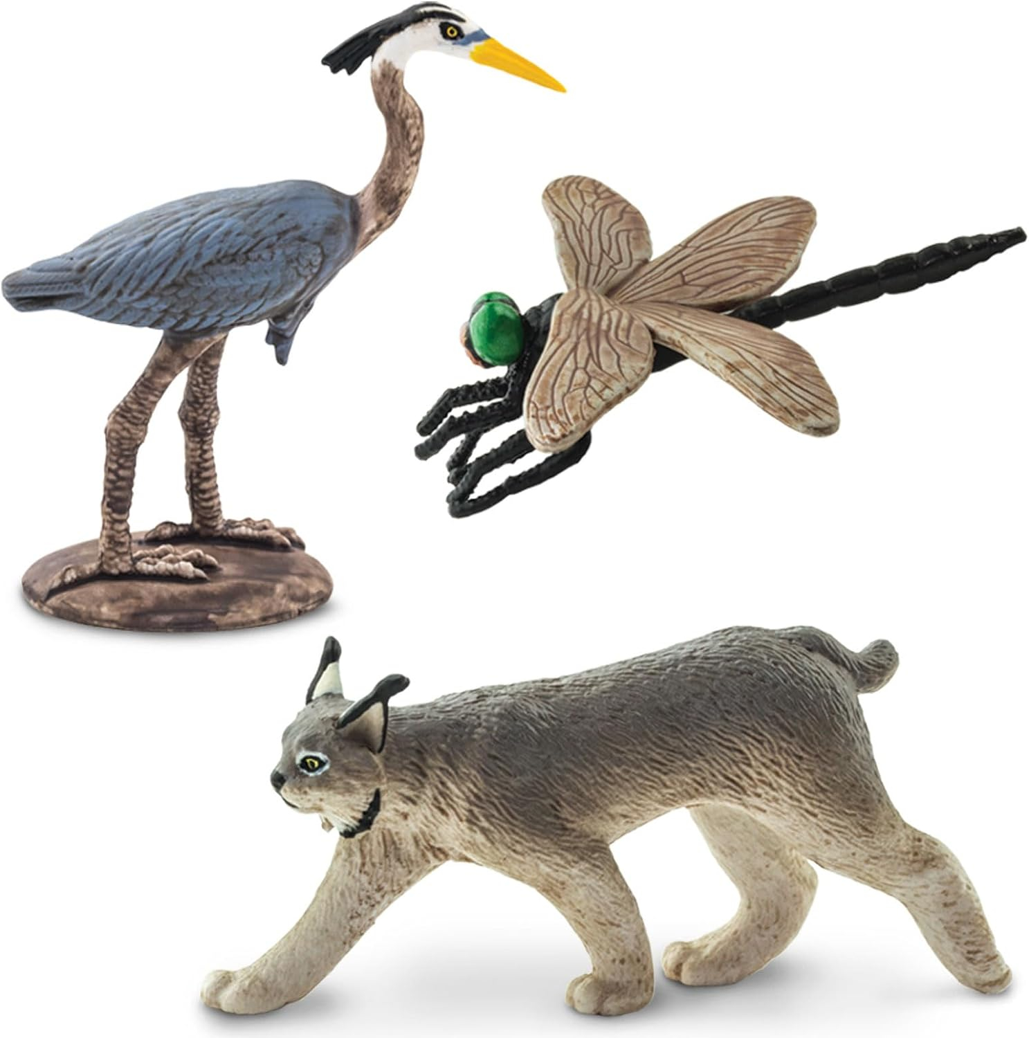 Great Lakes Fauna Explorer Toob - 10 Hand-Painted Miniature Animal Figurines