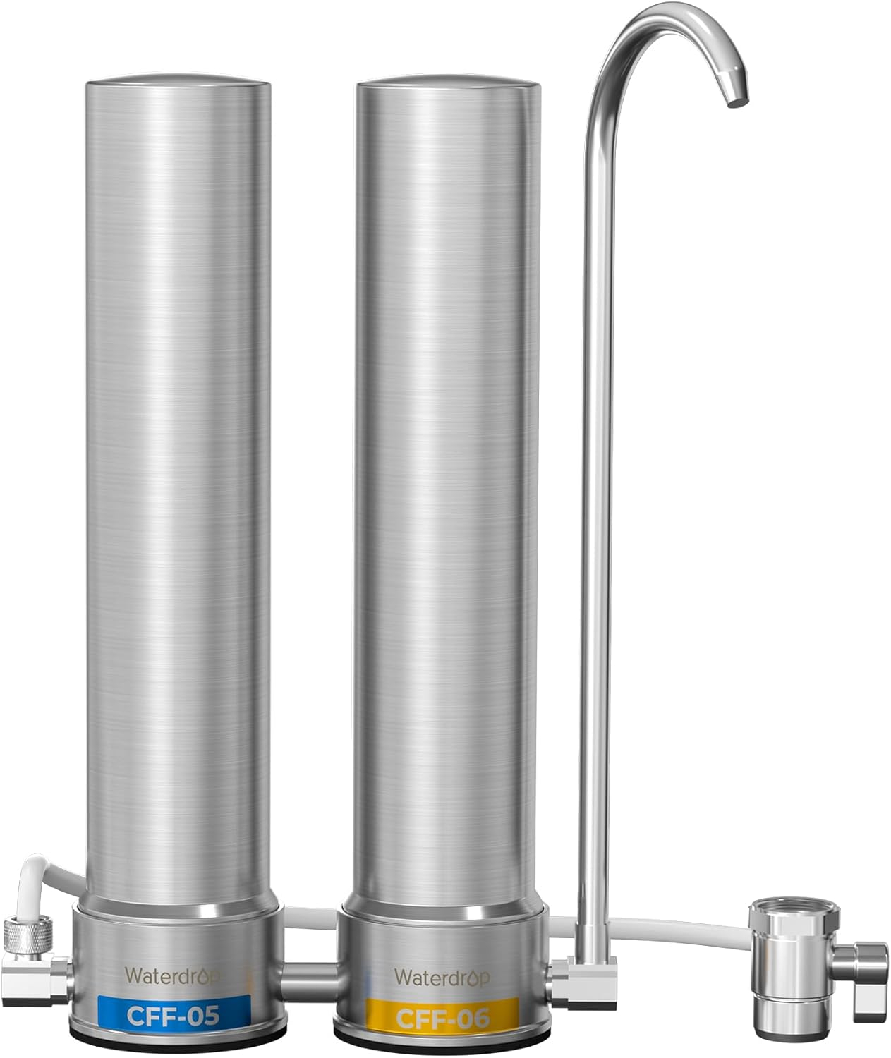 Stainless Steel Countertop Filter System, Faucet Water Filter