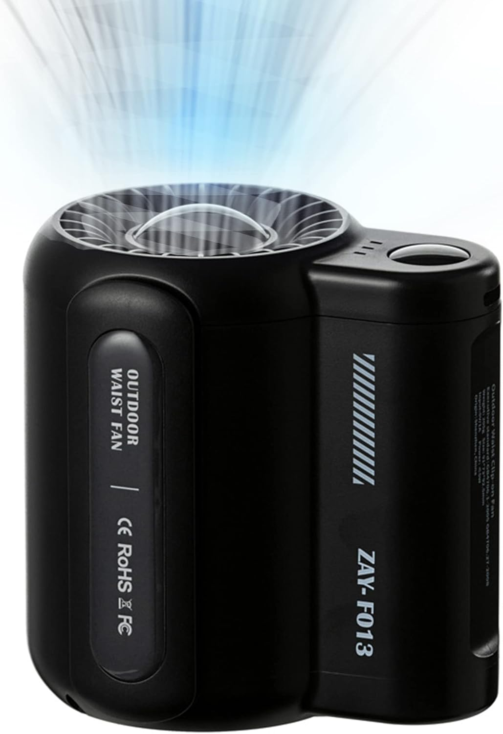 Portable Fan Portable Mini Handheld Fan with USB Rechargeable Battery, Compact Design for Travel, Office, Outdoor Use B