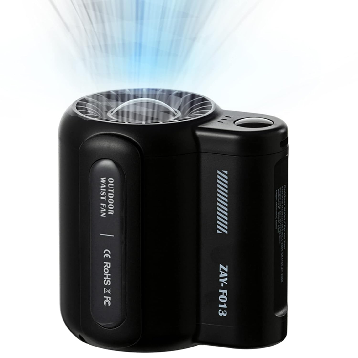 Portable Fan Portable Mini Handheld Fan with USB Rechargeable Battery, Compact Design for Travel, Office, Outdoor Use B