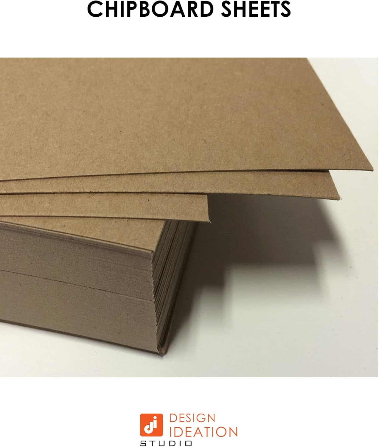 8.5" x 11" Chipboard. HEAVY. Studio 12 Chipboard Sheets. Loose Sheet Pack.