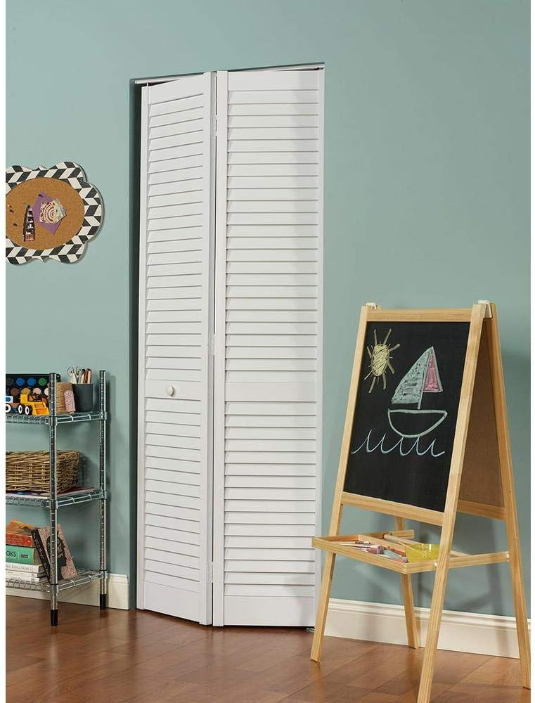 LTL Home Products Seabrooke Louvered PVC Bi-Fold Door