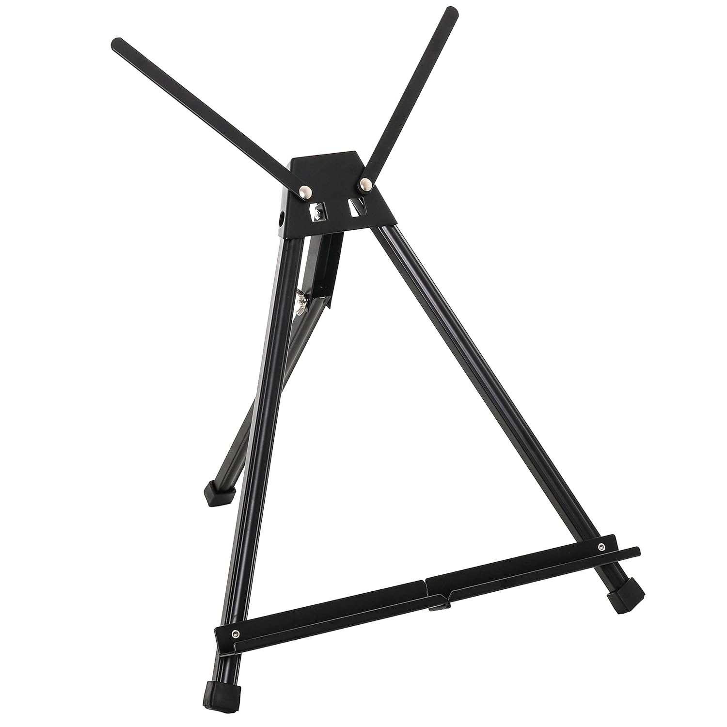 U.S. Art Supply Tabletop Easel for Painting - 15" to 21" Adjustable Metal Painting Easel - Portable Art Easels (Pack of 10) for Display Table Stand - Canvas, Whiteboards, Posters, Signs, Drawings