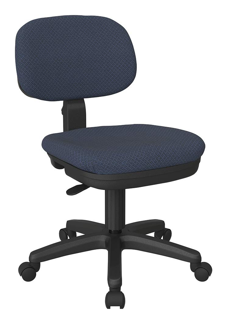 Basic Task Chair in Interlink Ink Blue fabric, SC117-104