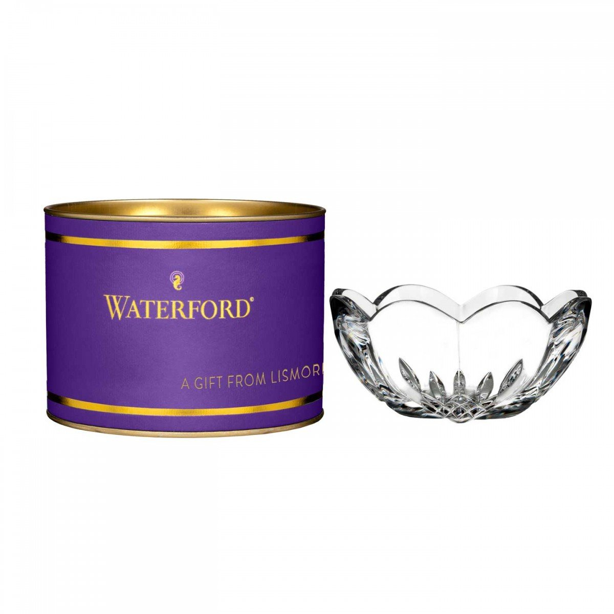 Waterford Giftology Lismore Heart Bowl 10cm 4in, Purple Box | Wayfair