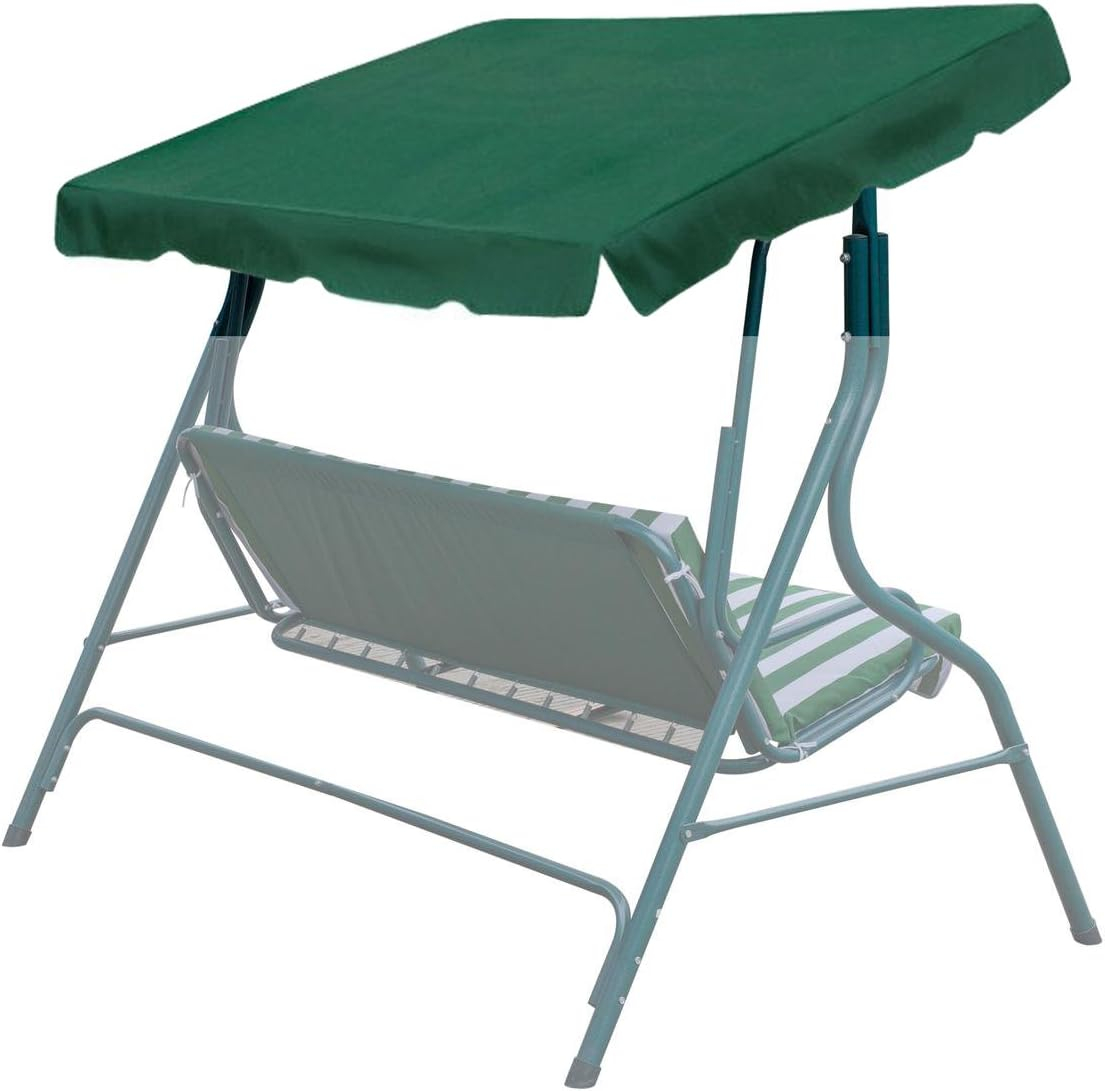 BenefitUSA Patio Outdoor Swing Canopy Replacement Porch Top Cover Seat Furniture, Green