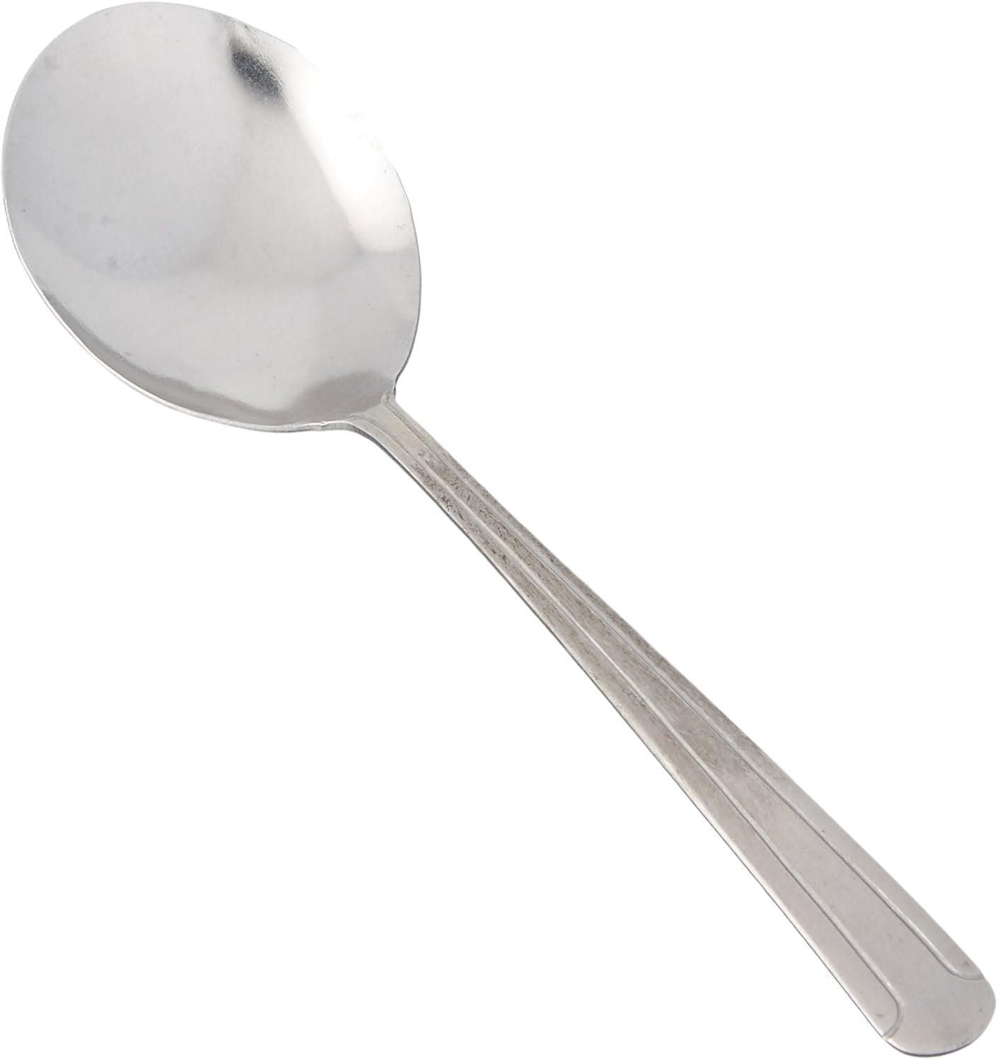 Winco 0081-04 24-Piece Dominion Bouillon Spoon Set, 18-0 Stainless Steel