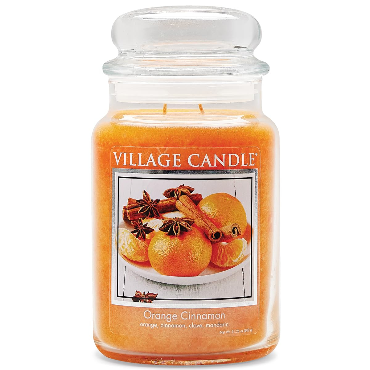 Orange Cinnamon 26 Oz Jars By Village Candles