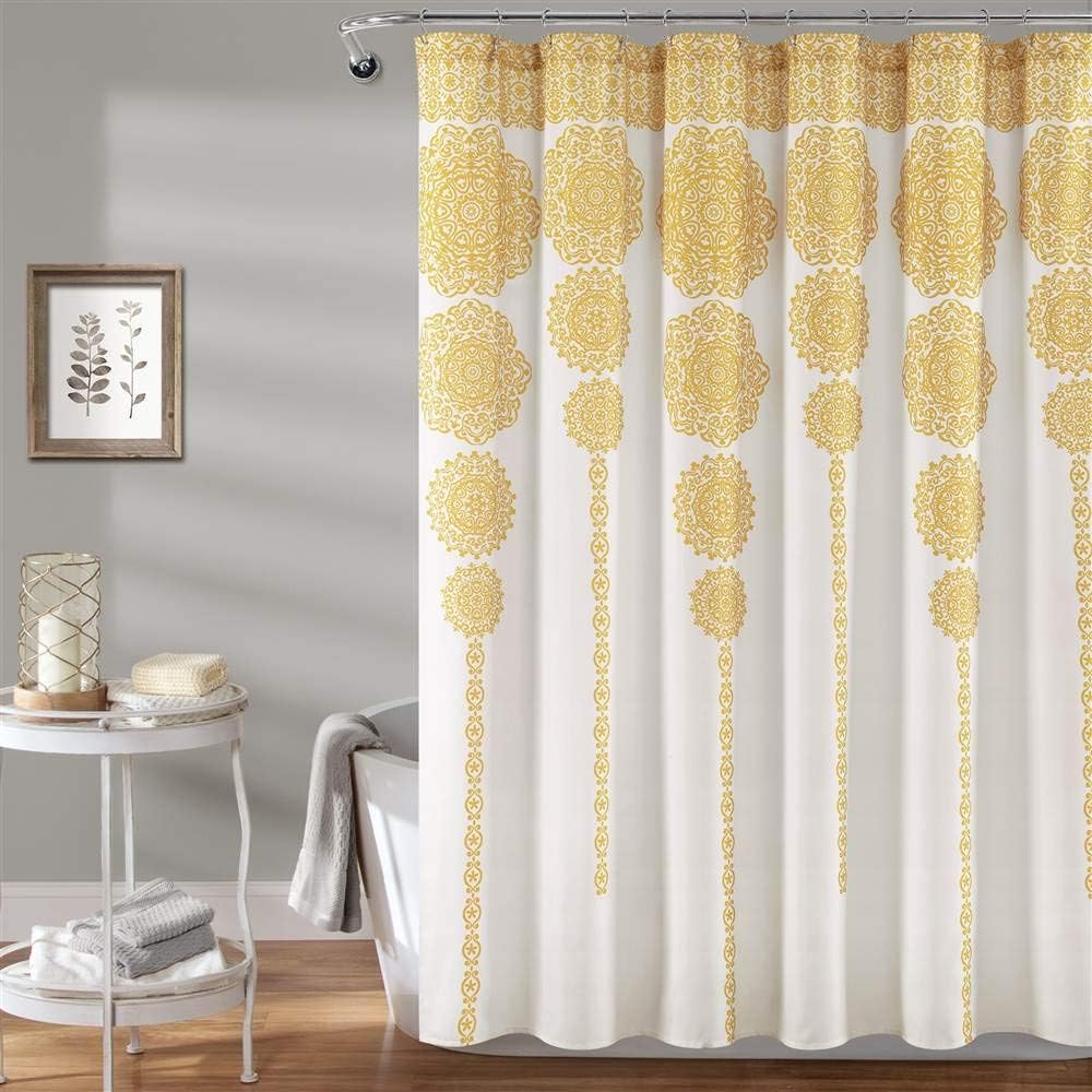 Stripe Medallion 72"x72" Shower Curtain