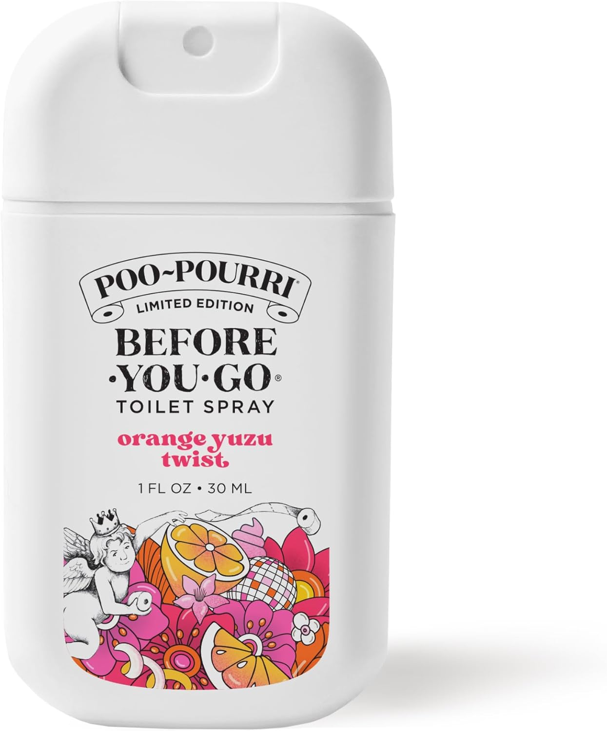 Poo-Pourri Before-You-Go Toilet Spray, Bloom In The Bathroom Set, 1 Fl Oz Pocket Travel Size - Citrus, Orchid, Vanilla and Jasmine