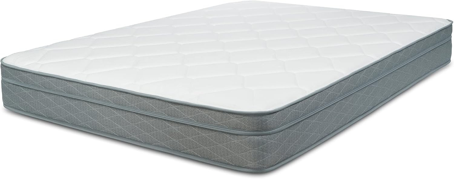 Dreamfoam Bedding Doze 9" Eurotop Memory Foam Medium Comfort Mattress, Twin