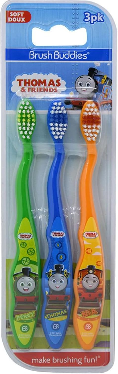 BrushBuddies Thomas  Friends Toothbrush (3 Pack)