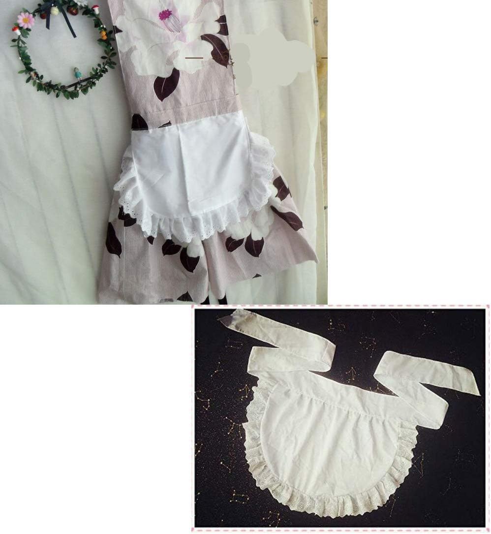 Victorian Women's Maid Cosplay Apron French Housekeeper Apron