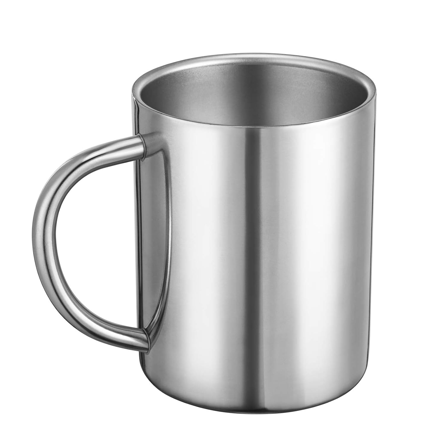 2 Packs 400ml Stainless Steel Double Wall Mug,Travel Camping Mug,Suitable for Coffee, Milk,Juice,Tea and other Cold or Hot Drinks