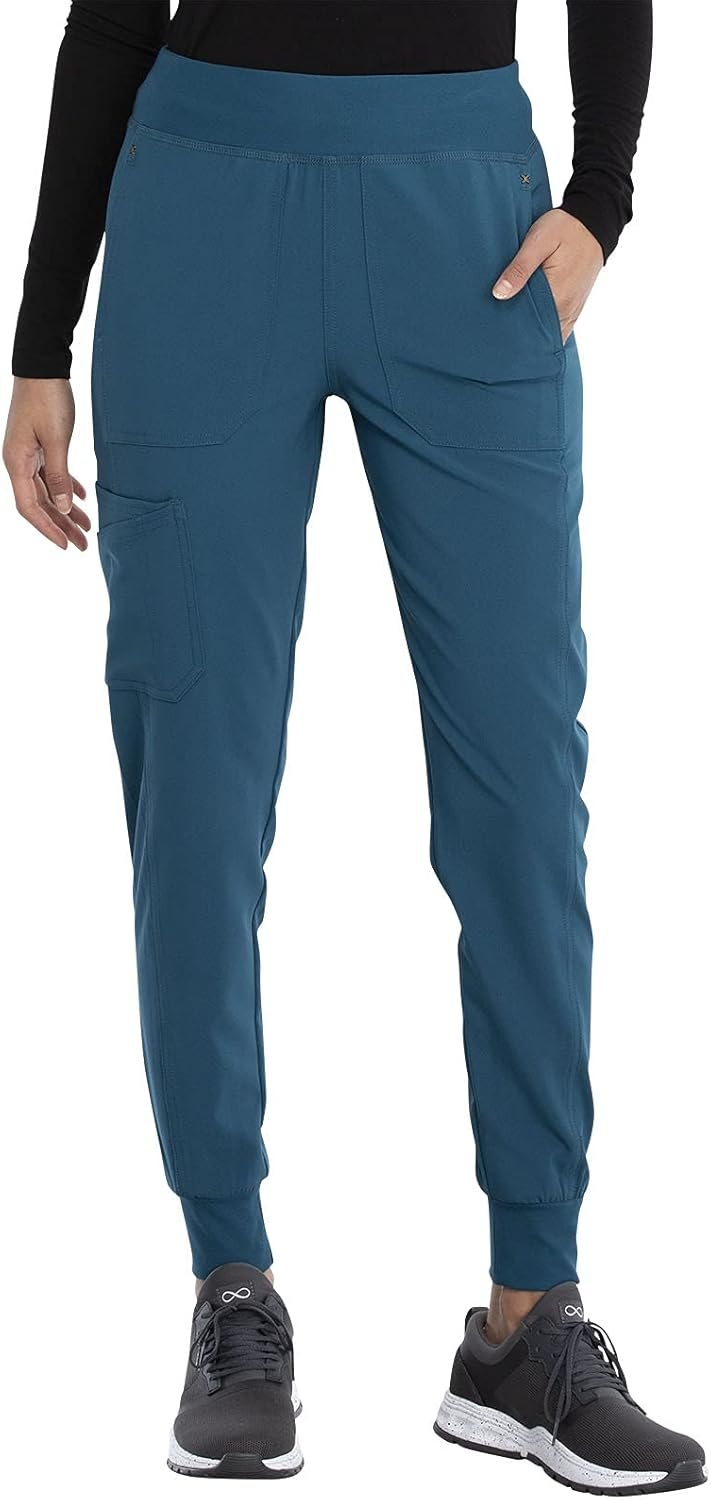 Cherokee Iflex Women's Scrubs Pant Mid Rise Jogger CK011