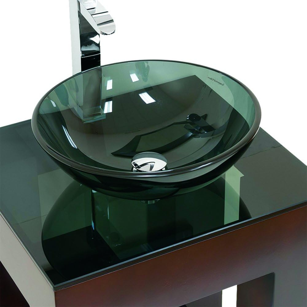 DecoDRAIN Push Open/Close Pop-Up Drain, ABS Body w/ Hair Catcher w/o Overflow, 2.5" Cap, 1.6-2.2" Sink Hole, Bronze