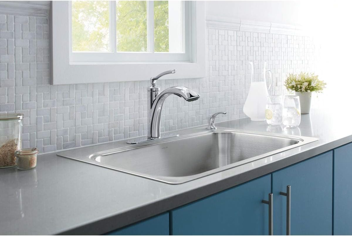 KOHLER LINWOOD PULLOUT KITCHEN FAUCET