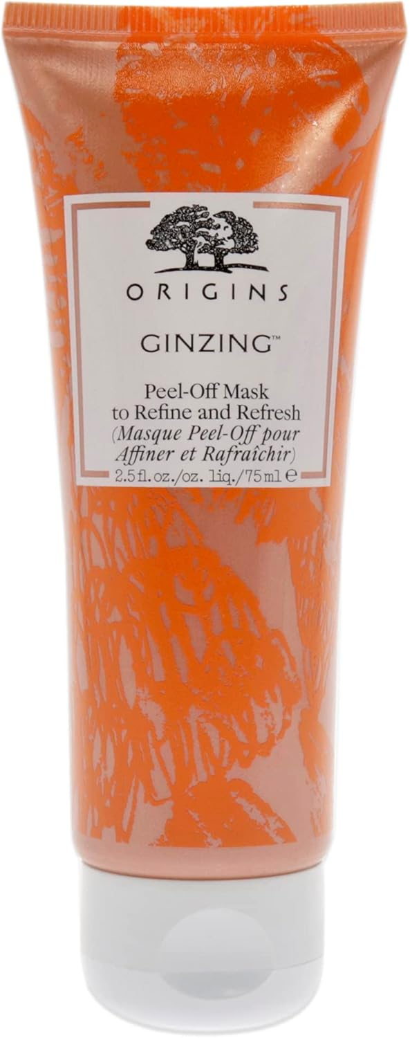 Origins GinZing Peel-Off Face Mask To Refine and Refresh for Women, 2.5 oz