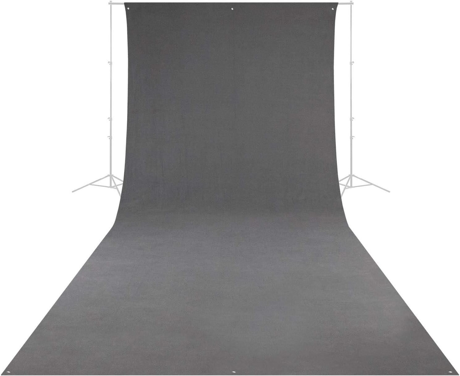 Westcott 9' x 20' Neutral Gray Wrinkle Resistant Backdrop