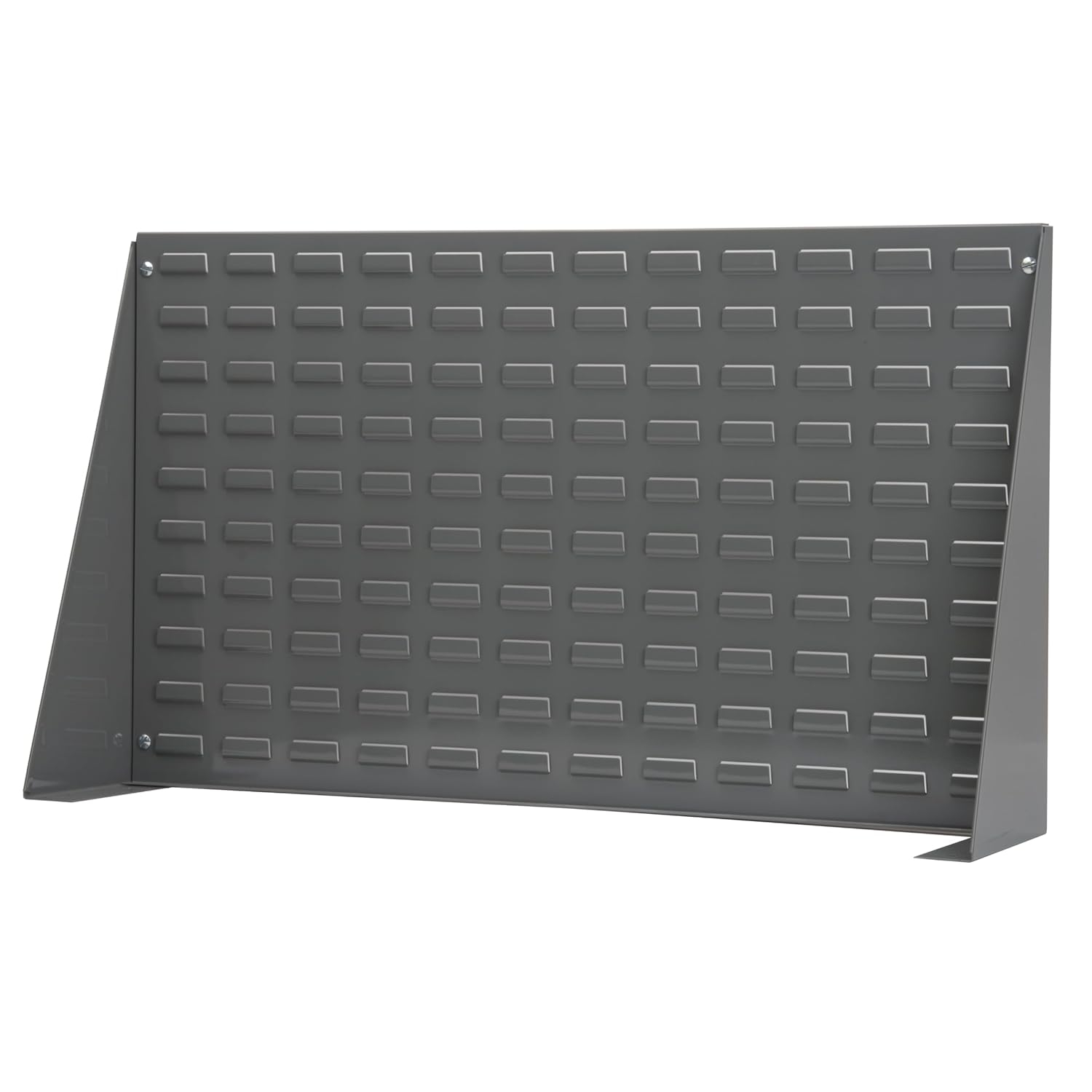 36-Inch Gray Powder Coated Steel Louvered Bench Rack