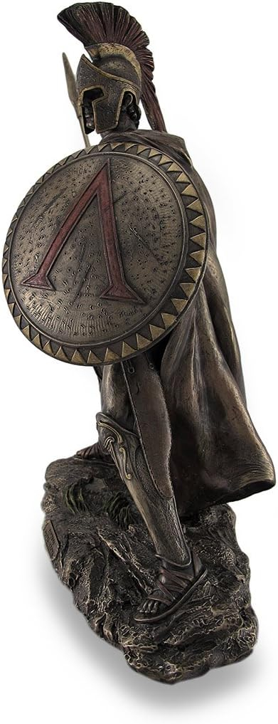 Leonidas Bronze Resin Greek Warrior King Statue