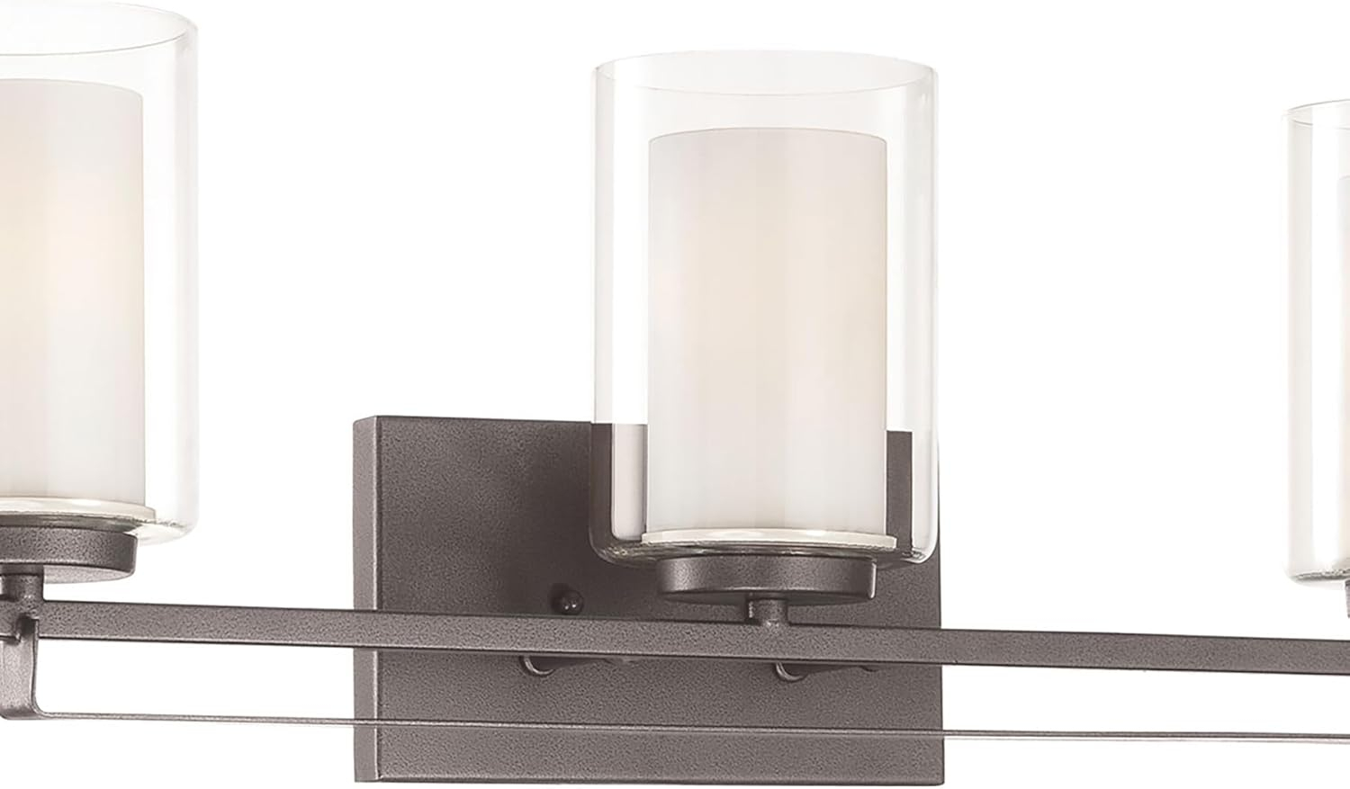 Minka Lavery Minka Parsons Studio 24" Wide Smoked Iron Bath Light