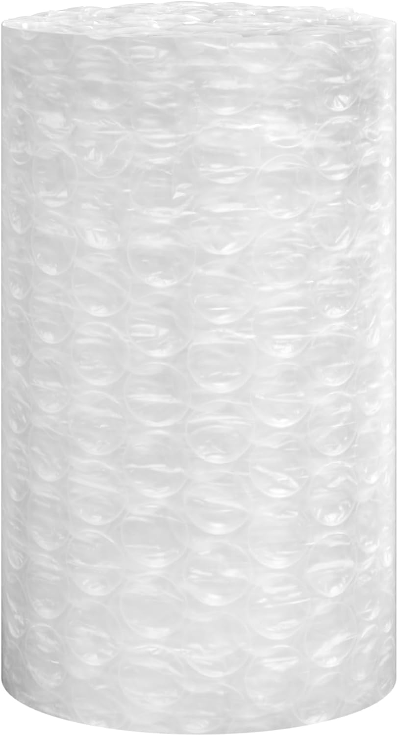 Duck Brand 12 in. x 15 ft. Clear Large Bubble Wrap Cushioning