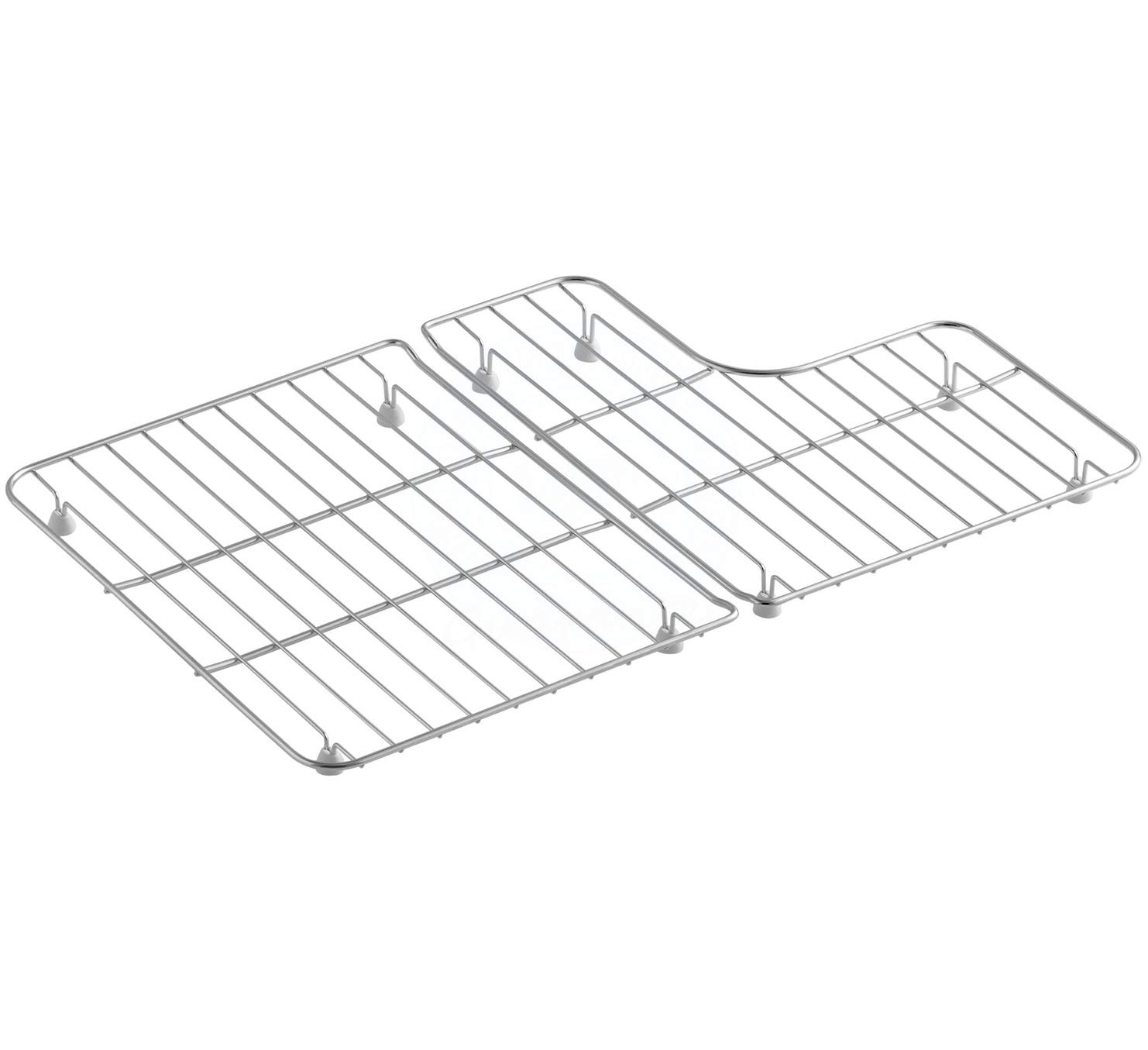 K-6639-ST Bottom Basin Stainless Steel Racks Compatible with Kohler Whitehaven Sink