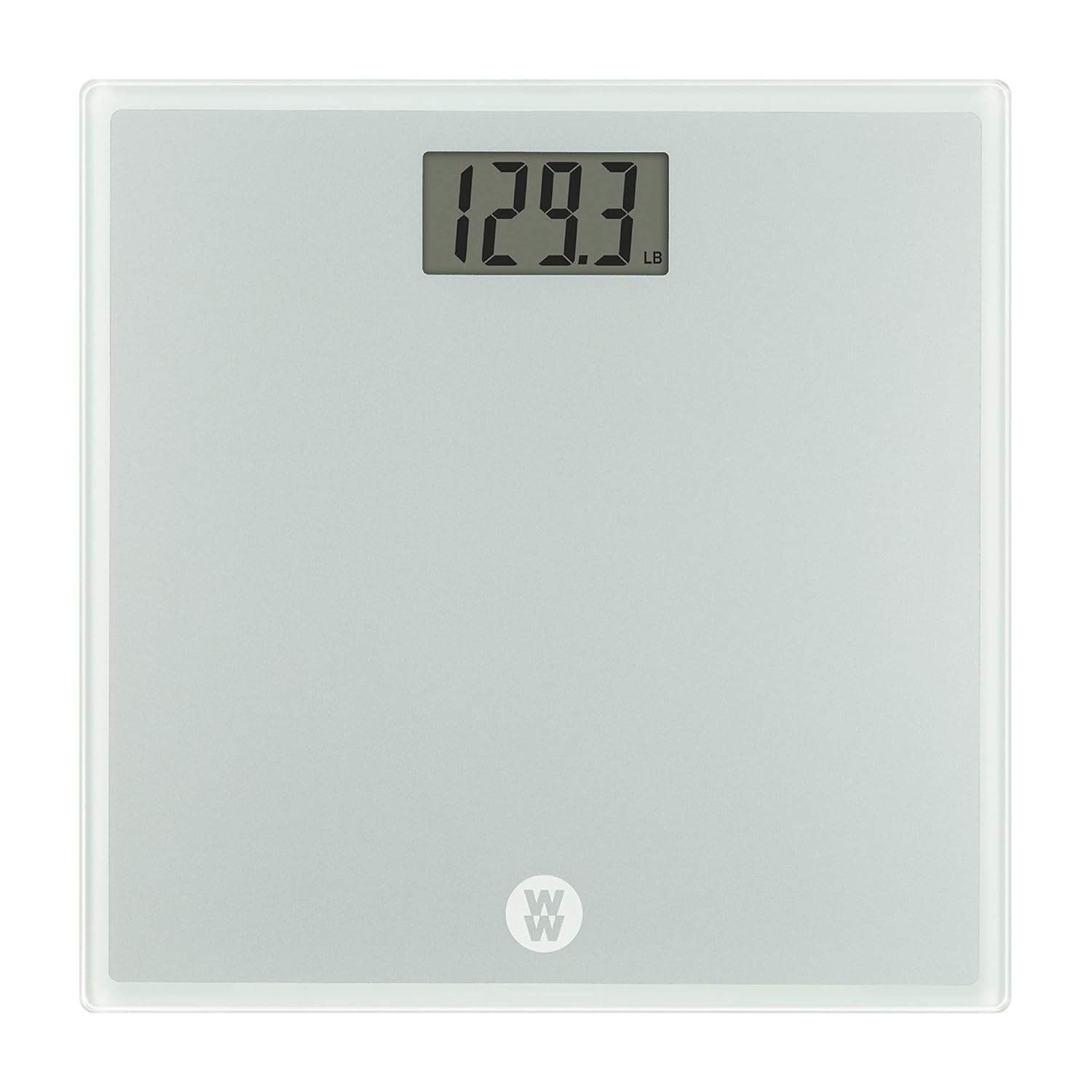 Gray Digital Glass Body Analysis Bathroom Scale