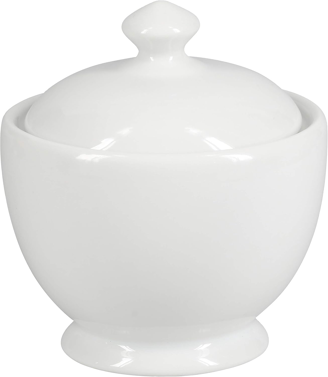 BIA Cordon Bleu BIA Cordon Bleu 2 pc Bistro Porcelain Covered Sugar Bowl and Creamer Set