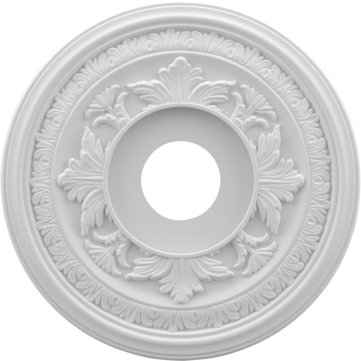 16"OD x 3 1/2"ID x 1"P Baltimore Thermoformed PVC Ceiling Medallion (Fits Canopies up to 6 1/2")