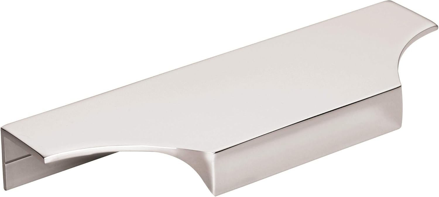 Extent 4-9/16 in. (116mm) Modern Polished Chrome Cabinet Edge Pull