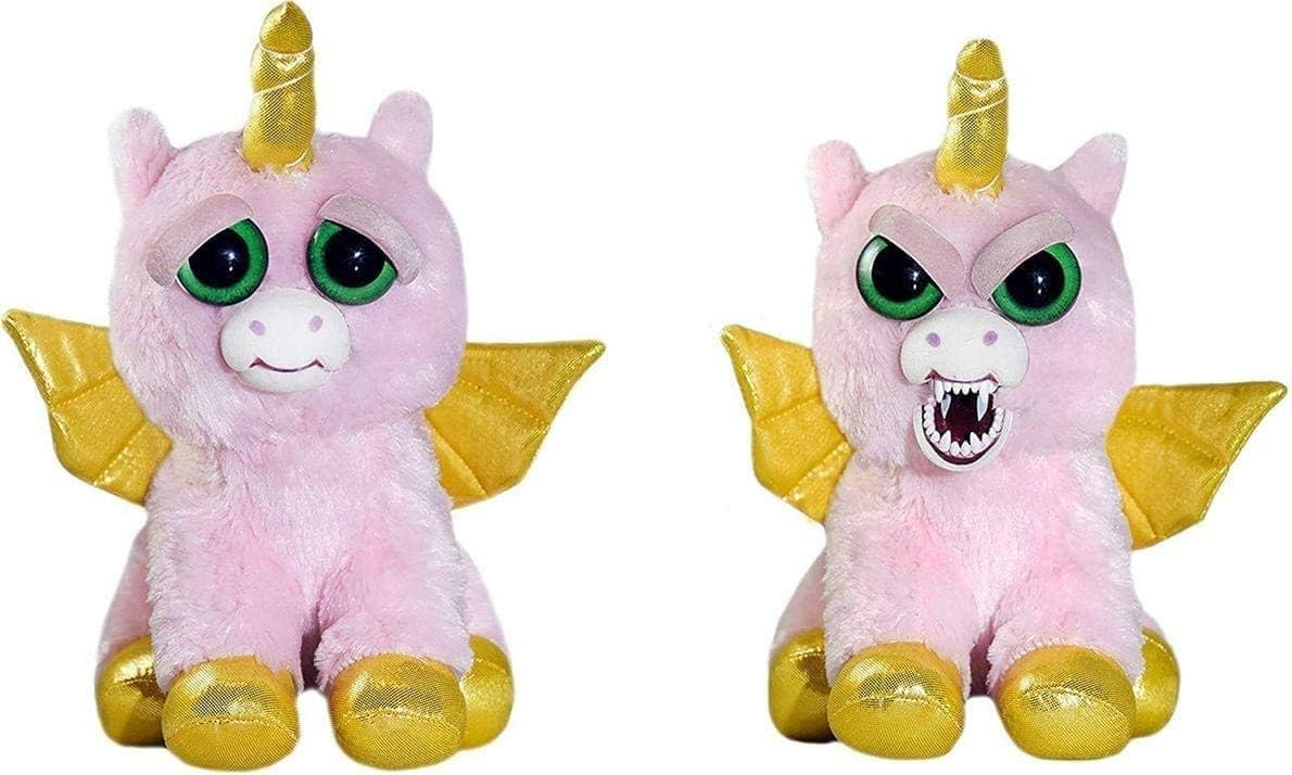Feisty Pets 8-Inch Plush - Ali Cornball the Winged Unicorn