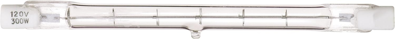 Clear 118mm Halogen T3 Decorative Light Bulb