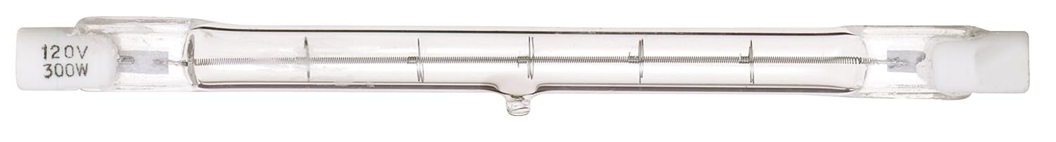 Clear 118mm Halogen T3 Decorative Light Bulb