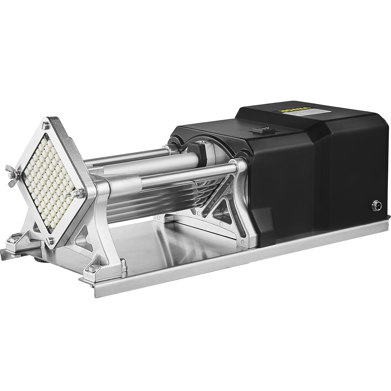 Vevor Electric French Fry Cutter with 6mm 9mm 13mm and 8-Wedge Blade Potato Chip Cutter Machine 110V 40W Stainless Steel Electric Potato Cutter Horizontal : Home & Kitchen