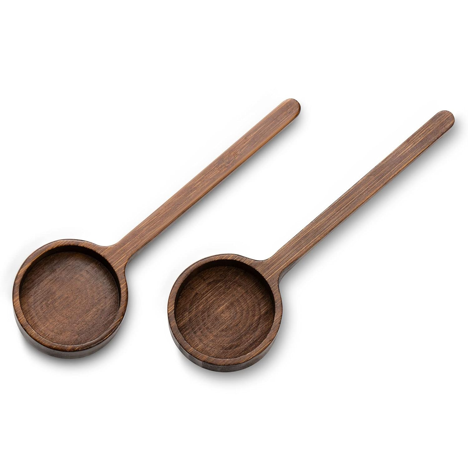 Bamboo Coffee Scoop Long Handle Measuring Scoop for Glass Food Jars