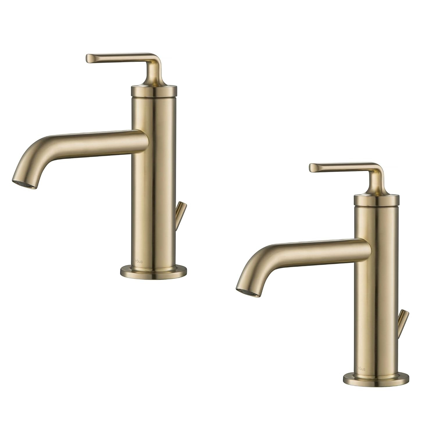 Ramus Single Handle Vessel Sink Bathroom Faucet with Drain Assembly