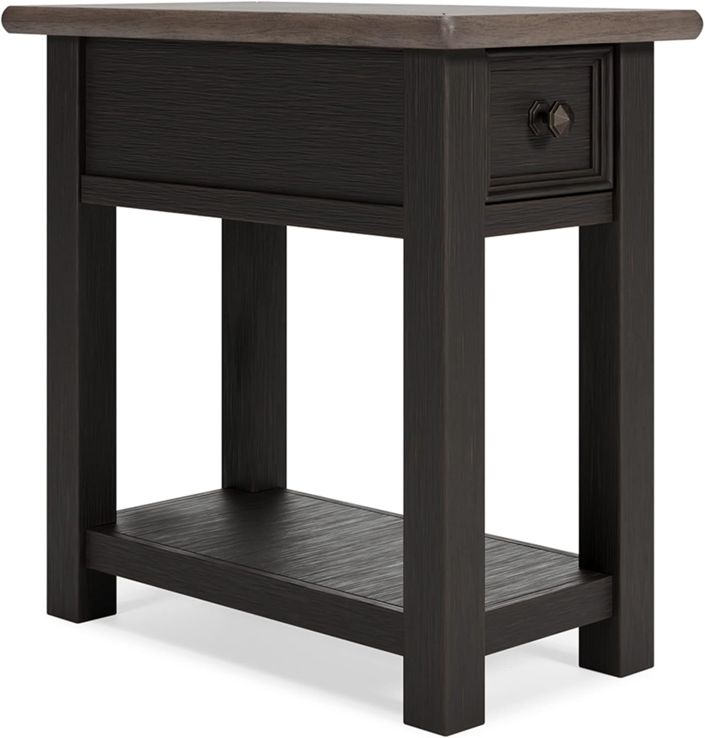 Signature Design by Ashley Casual Tyler Creek Chairside End Table Two-tone