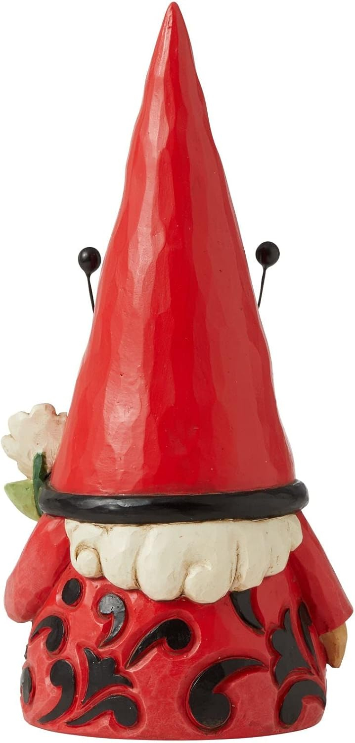 Enesco Jim Shore Heartwood Creek Ladybug Gnome Figurine